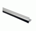 B8272-A Burlete aluminio goma 25 mm. Aluminio. 100 cm
