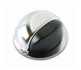 B9004-J Tope Acero para puertas adhesivo. Cromado. Ø 49 x 22 mm