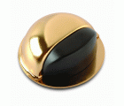 B9004-K Tope Acero para puertas adhesivo. Oro. Ø 49 x 22 mm