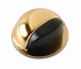B9004-K Tope Acero para puertas adhesivo. Oro. Ø 49 x 22 mm