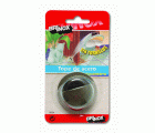 Mod. B9004-M Tope Acero para puertas adhesivo. Marrón. Ø 49 x 22 mm [Blister 1 unidad]
