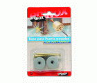 Mod. B9005-G Tope Alto. Gris. Ø 29 x 26 mm [Blister 2 unidades]