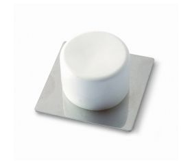 B9006-B Tope puerta Pequeño adhesivo. Blanco. 41 x 41 x 20 mm