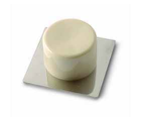 B9006-Q Tope puerta Pequeño adhesivo. Beige. 41 x 41 x 20 mm