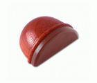 B9008-Z Tope Madera Luxe adhesivo. Sapeli. 48 x 37 x 25 mm