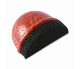 B9011-Z Tope Madera Silencioso adhesivo. Sapeli. 48 x 38 x 25 mm