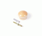 B9012-H Tope Madera Cilíndrico con Tornillo invisible. Haya. Ø 35 x 29 mm