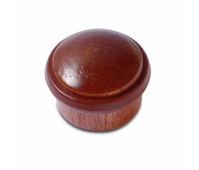B9012-Z Tope Madera Cilíndrico con Tornillo invisible. Sapeli. Ø 35 x 29 mm