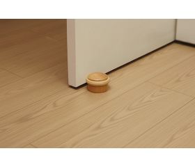 Mod. B9013-Y Tope Madera Cilíndrico adhesivo. Roble. Ø 35 x 29 mm [Blister 1 unidad]