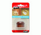 Mod. B9013-Y Tope Madera Cilíndrico adhesivo. Roble. Ø 35 x 29 mm [Blister 1 unidad]