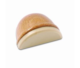 B9014-Y Tope Madera Luxe con Tornillo invisible. Roble. 48 x 37 x 25 mm