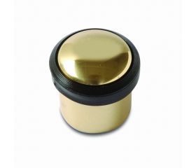 B9015-K Tope Metálico con Tornillo invisible. Oro. Ø 22 x 26 mm