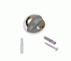 B9020-J Tope puerta con Pivote y tornillo. Cromado. Ø 44 x 25 mm