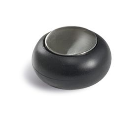 B9025-E Tope Redondo metálico Ø 5,5 cm. Acero satinado