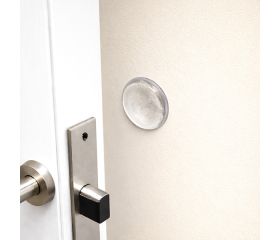 Mod. B9051-H Tope Protector puertas y paredes. Transparente. Ø 40 mm [Blister 2 unidades]