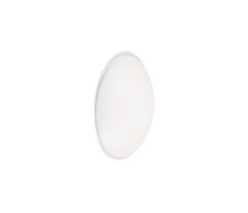 B9052-B Tope Protector puertas y paredes. Blanco. Ø 60 mm
