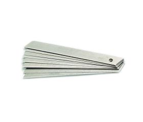 C50070 Hojas Cutter pequeño. Acero templado. 8,5 cm