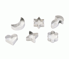 C50093 Corta Pastas. Juego 6 piezas. Acero Inoxidable. 5,5 cm