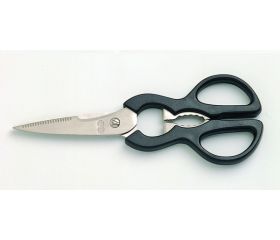 C50155 Tijera multiusos plastificada. Inox-Negro. 8
