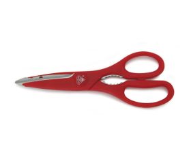 C50506 Tijera Cocina Inox y ABS. Rojo. 8½” - 22 cm