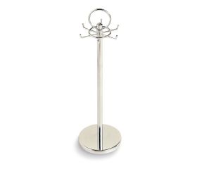 C50650 Soporte Utensilios cocina 6 ganchos. Acero Inoxidable. Ø 12,5 x 44 cm