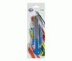 Mod. C50805 Cutter. Azul - Transparente. 17 cm [Blister 1 unidad]