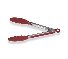 C51082 Pinzas cocina. Inox-Silicona