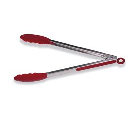 C51083 Pinzas cocina. Inox-Silicona