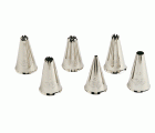 C51150 Cornets antideslizantes. Juego 6 piezas. Acero Inoxidable