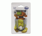 Mod. C51401 Pelador inox. Mango plastificado. 12x6 cm [Blister 1 unidad]