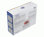 Mod. C51486 Coladores plástico. Rectangulares. Pack 3 medidas [Caja 1 pack]