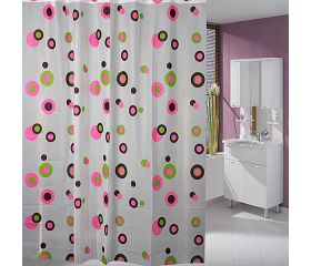 M52017B Cortina Baño. Blanco. 180 x 180 cm