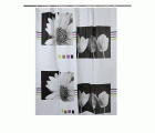 M52020N Cortina Baño. Negro. 180 x 180 cm