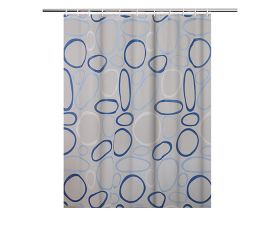 M52023C Cortina Baño. Azul. 180 x 180 cm