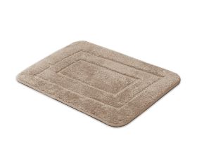 M54001M Alfombra Baño. Marrón. 45 x 75 cm