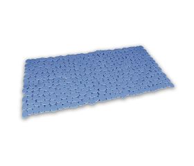 M54022C Alfombra Antideslizante Piedras. Azul. 35 x 70 cm