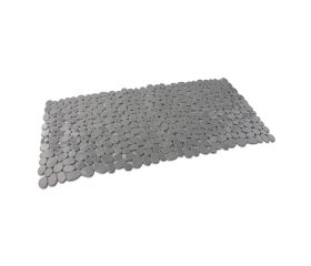 M54022G Alfombra Antideslizante Piedras. Gris. 35 x 70 cm