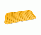M54026A Alfombra Antideslizante Burbuja. Amarillo. 72 x 38 cm