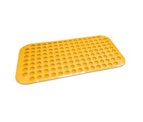 M54024A Alfombra Antideslizante Burbuja. Amarillo. 49 x 34 cm