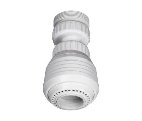 M55113B Aireador ABS con Rotula. Blanco. M24x100