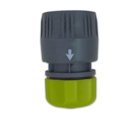 M7B001G Conector Manguera. Gris-Verde. 1/2