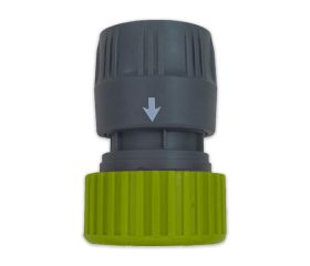 M7B002G Conector Manguera. Gris-Verde. 3/4