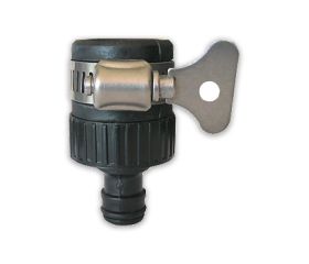 M7B013N Conector Manguera. Negro. 1/2
