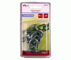 Mod. M86021G Grillete Recto. Galvanizado. 6 mm [Blister 4 unidades]