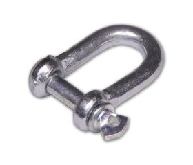 M86021G Grillete Recto. Galvanizado. 6 mm