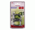 Mod. M86022G Grillete Recto. Galvanizado. 8 mm [Blister 2 unidades]