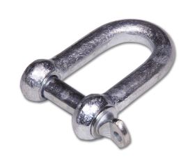 M86023G Grillete Recto. Galvanizado. 10 mm