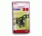 Mod. M86066E Sujetacable Recto. Acero Inoxidable. 8 mm [Blister 1 unidad]