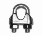 M86066E Sujetacable Recto. Acero Inoxidable. 8 mm