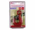 Mod. M86085F Gancho Elevación con Seguro. Rojo. 250 kg [Blister 1 unidad]